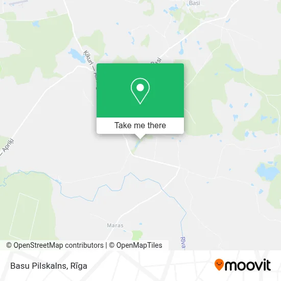 Basu Pilskalns map