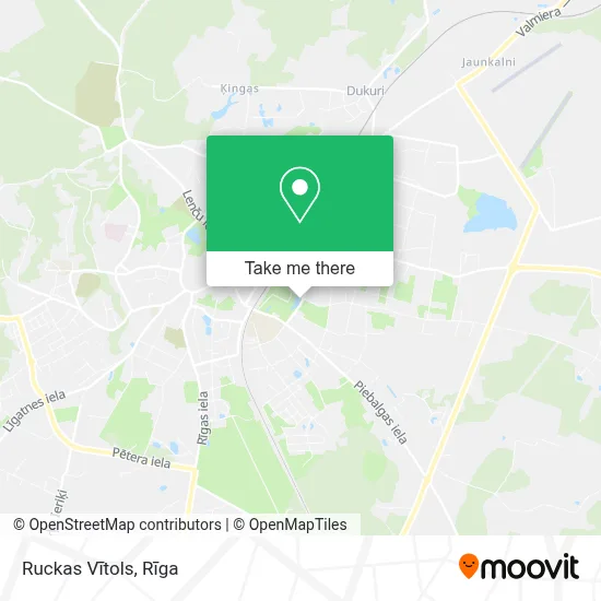 Ruckas Vītols map