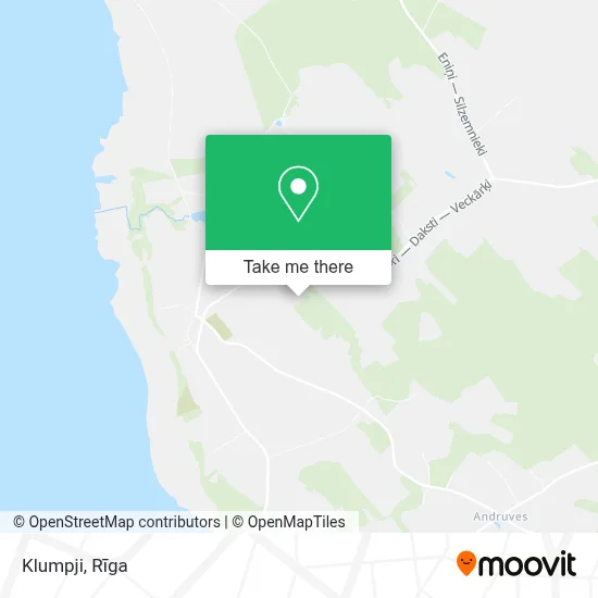 Klumpji map