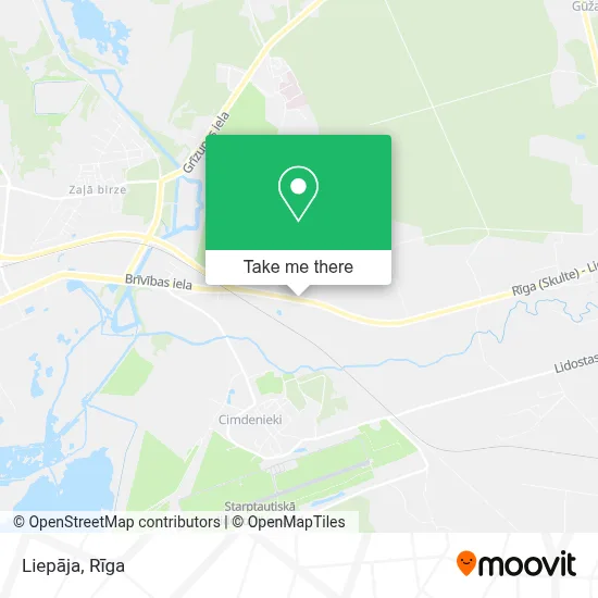Liepāja map