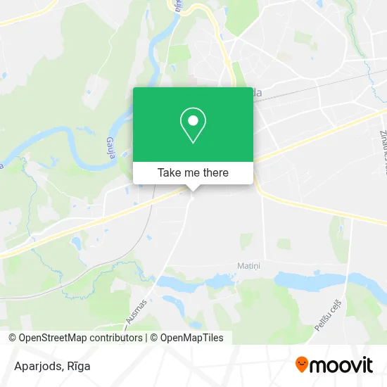 Aparjods map