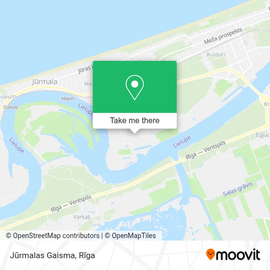 Jūrmalas Gaisma map