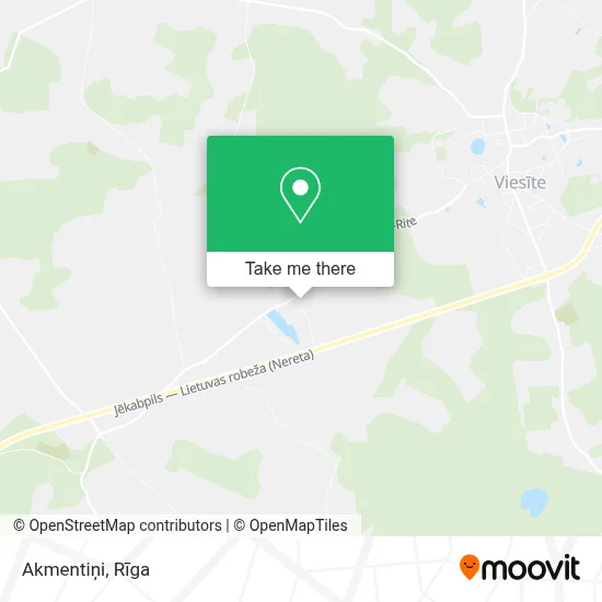 Akmentiņi map
