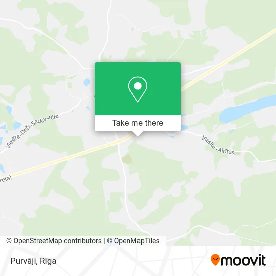 Purvāji map