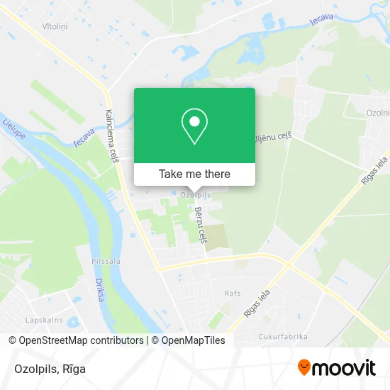 Ozolpils map
