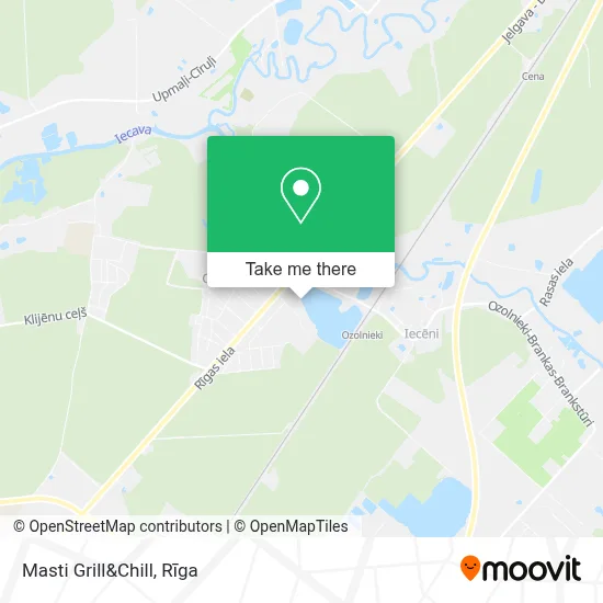 Masti Grill&Chill map