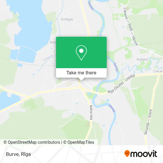 Burve map