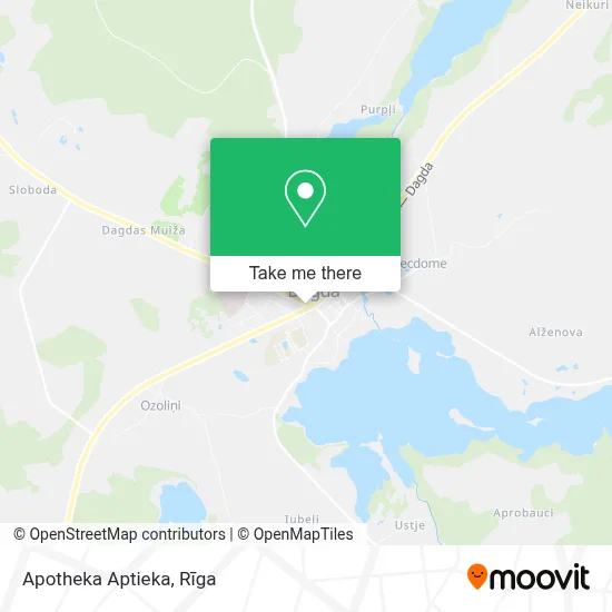 Apotheka Aptieka map