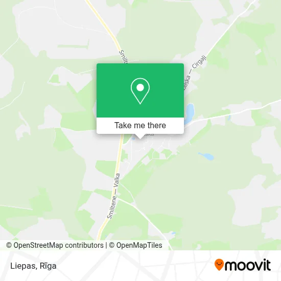 Liepas map