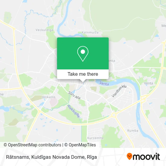 Rātsnams, Kuldīgas Novada Dome map