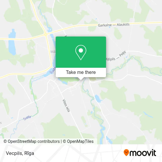 Vecpils map