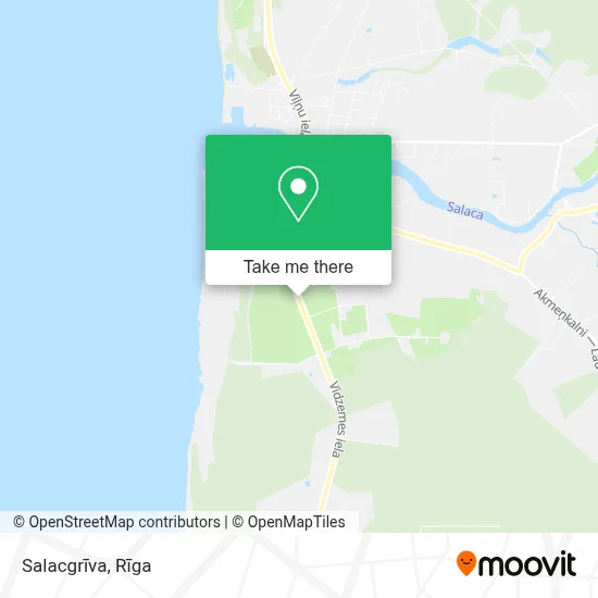 Salacgrīva map