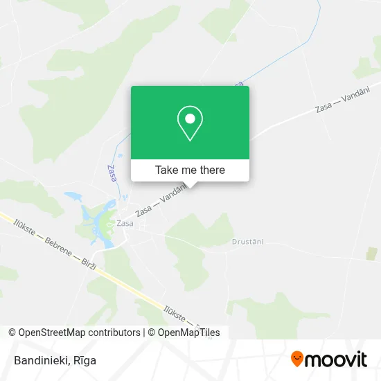 Bandinieki map