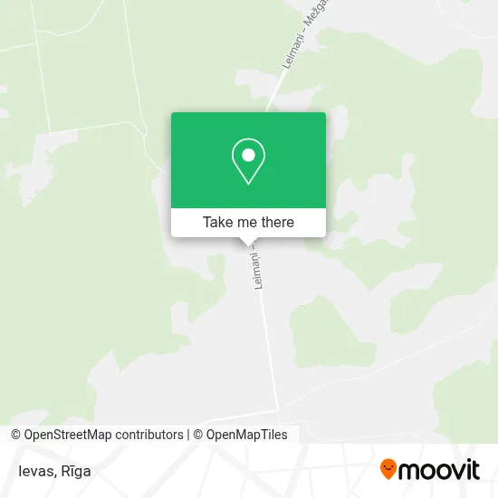 Ievas map