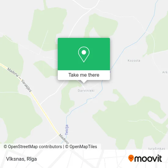 Vīksnas map