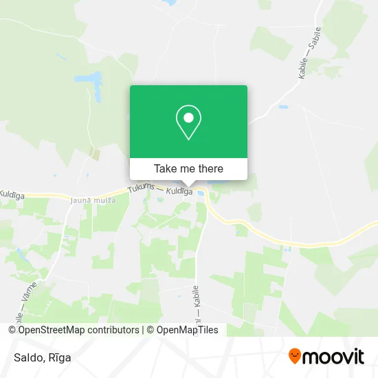 Saldo map