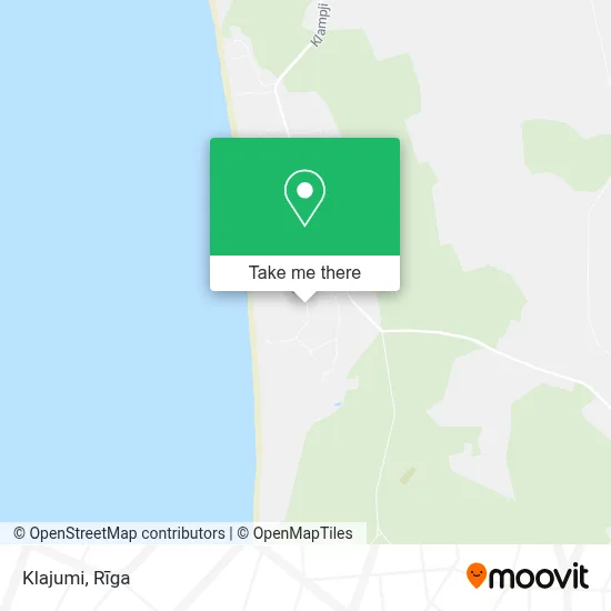 Klajumi map