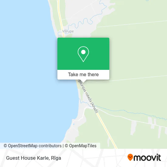 Guest House Karle map