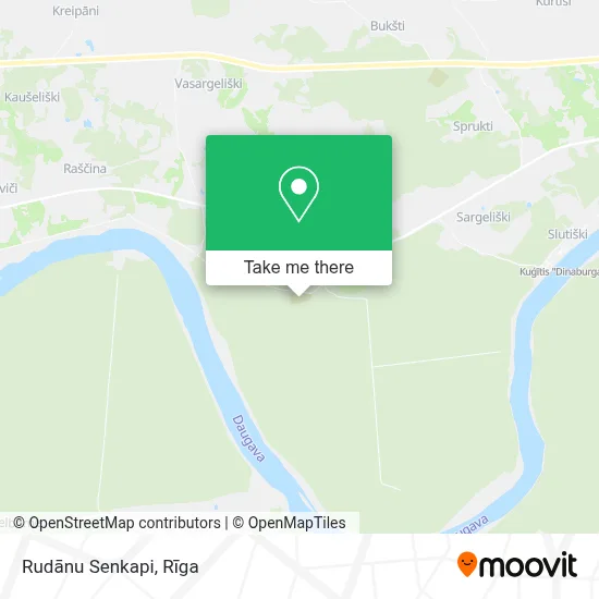 Rudānu Senkapi map