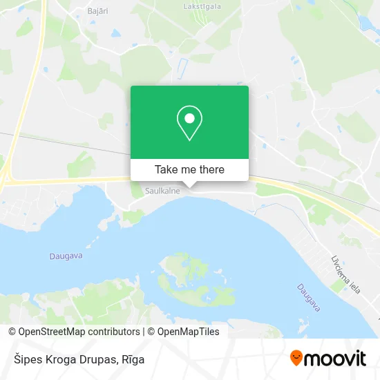 Šipes Kroga Drupas map