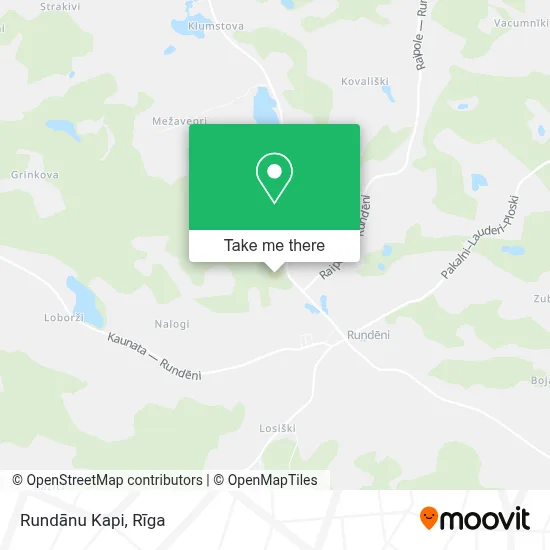 Rundānu Kapi map