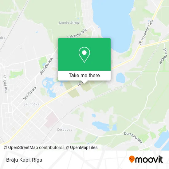 Brāļu Kapi map