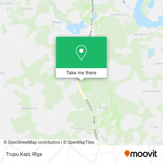 Trupu Kapi map