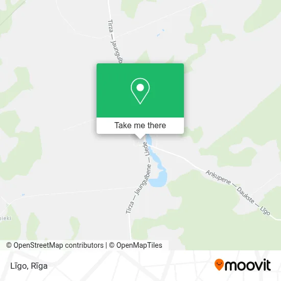 Līgo map