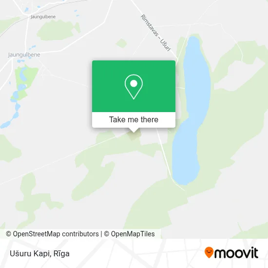 Ušuru Kapi map