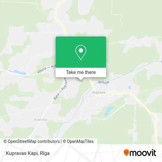 Kupravas Kapi map