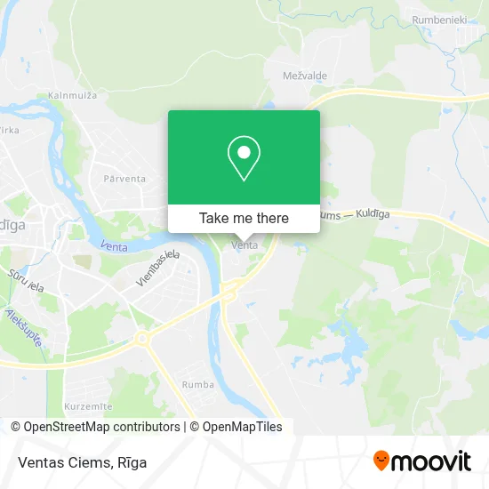 Ventas Ciems map