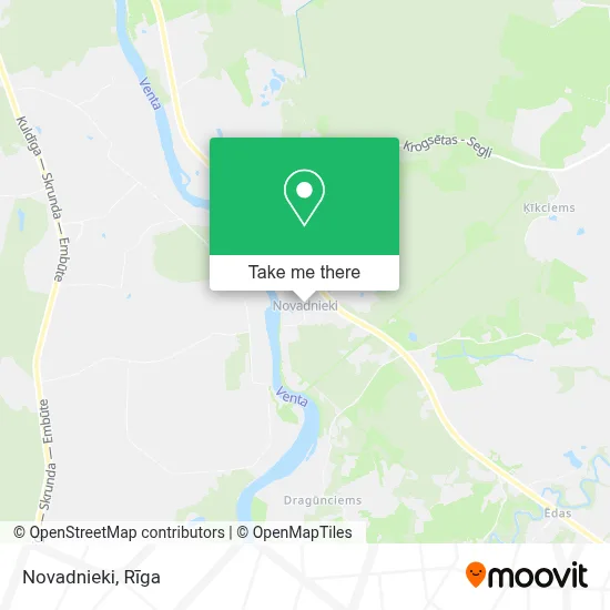Novadnieki map