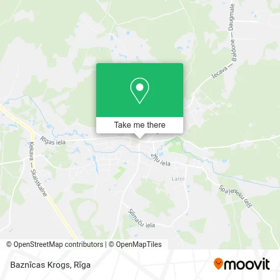 Baznīcas Krogs map