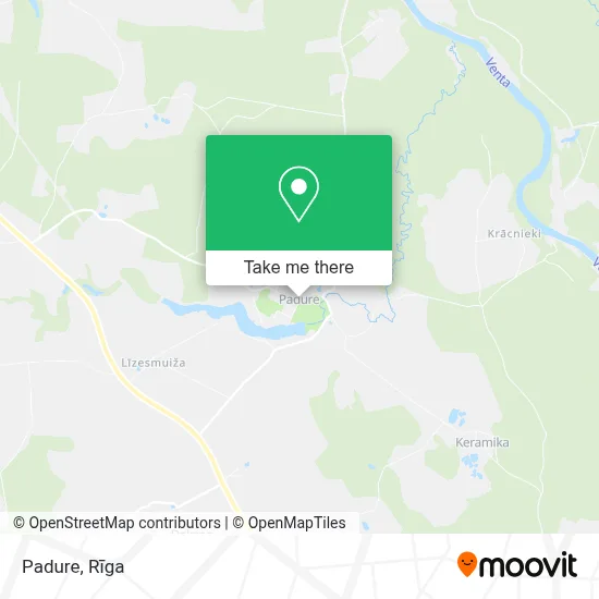 Padure map