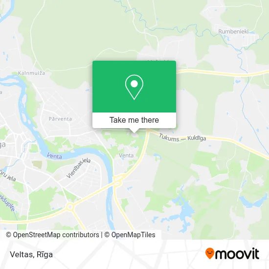 Veltas map