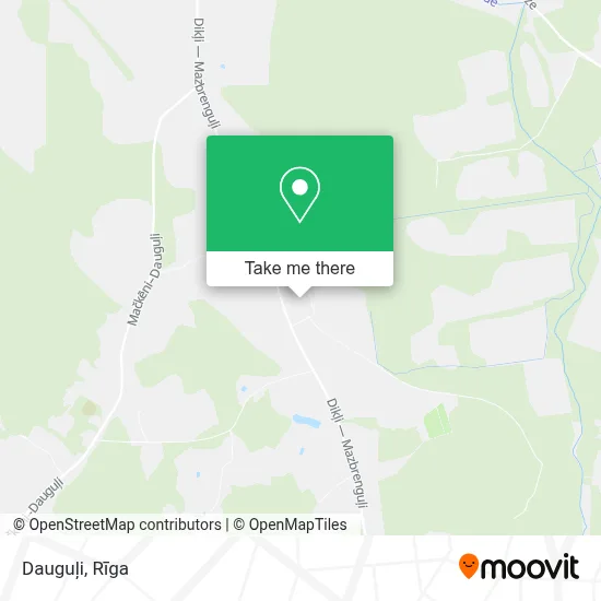 Dauguļi map