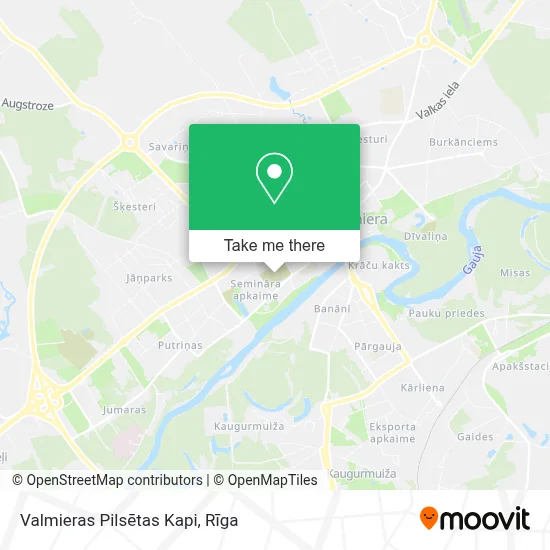 Valmieras Pilsētas Kapi map