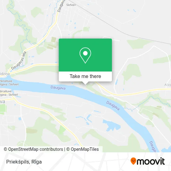 Priekšpils map