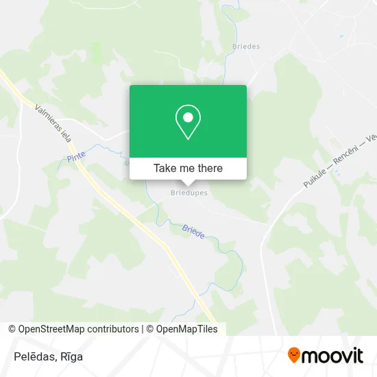 Pelēdas map