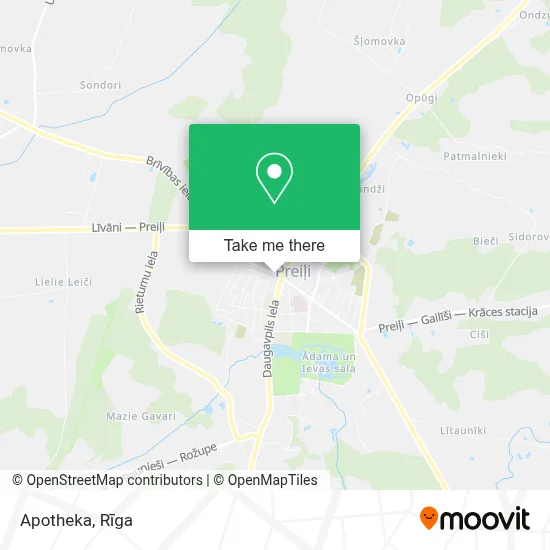 Apotheka map