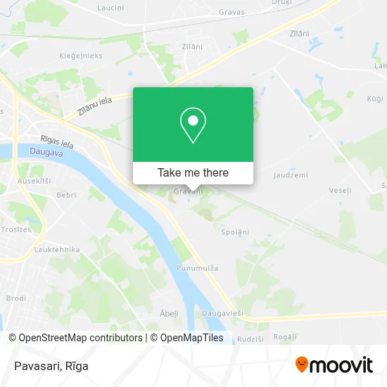 Pavasari map