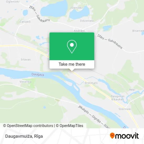 Daugavmuiža map