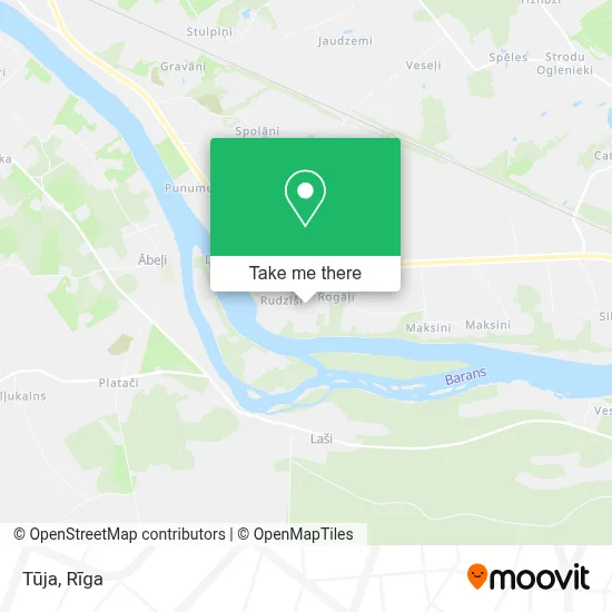 Tūja map