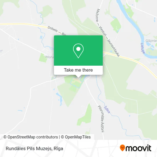 Rundāles Pils Muzejs map