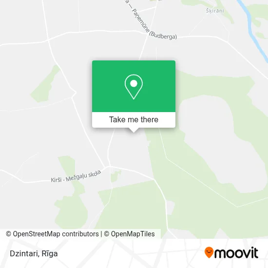 Dzintari map