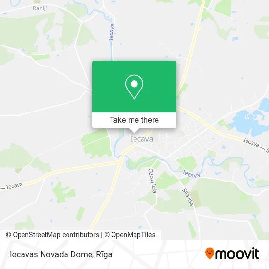Iecavas Novada Dome map