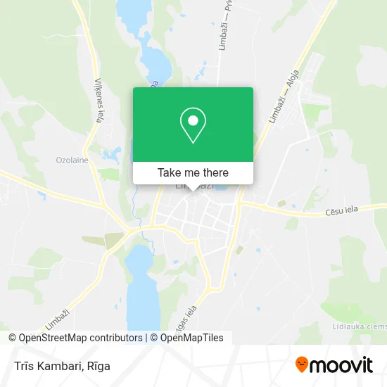 Trīs Kambari map