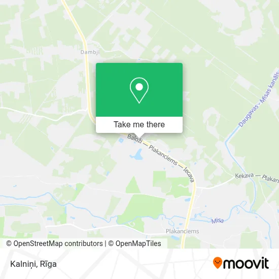 Kalniņi map