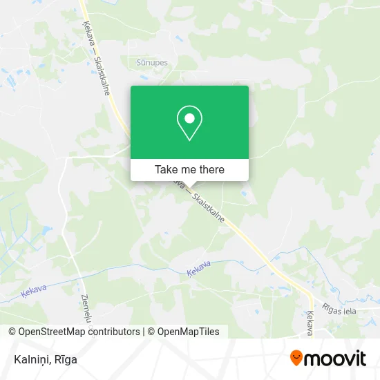 Kalniņi map