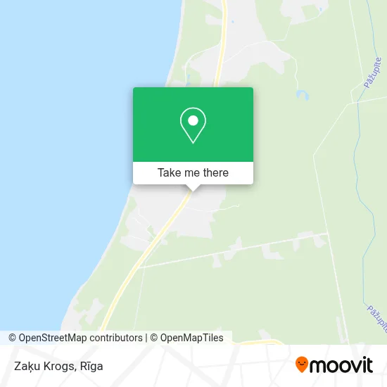 Zaķu Krogs map